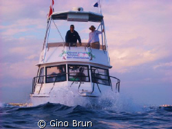 while waiting for the boat to pic us up from our dive by Gino Brun 